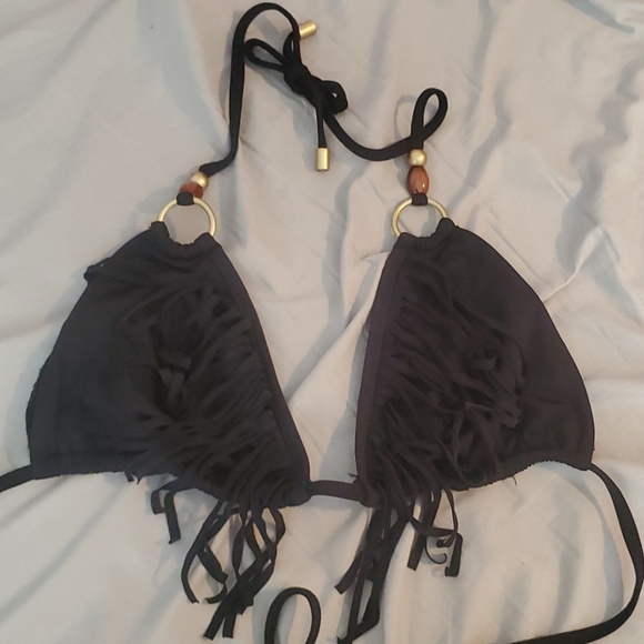 Fringe top sexy AF bikini with scrunch bum - Picture 2 of 3